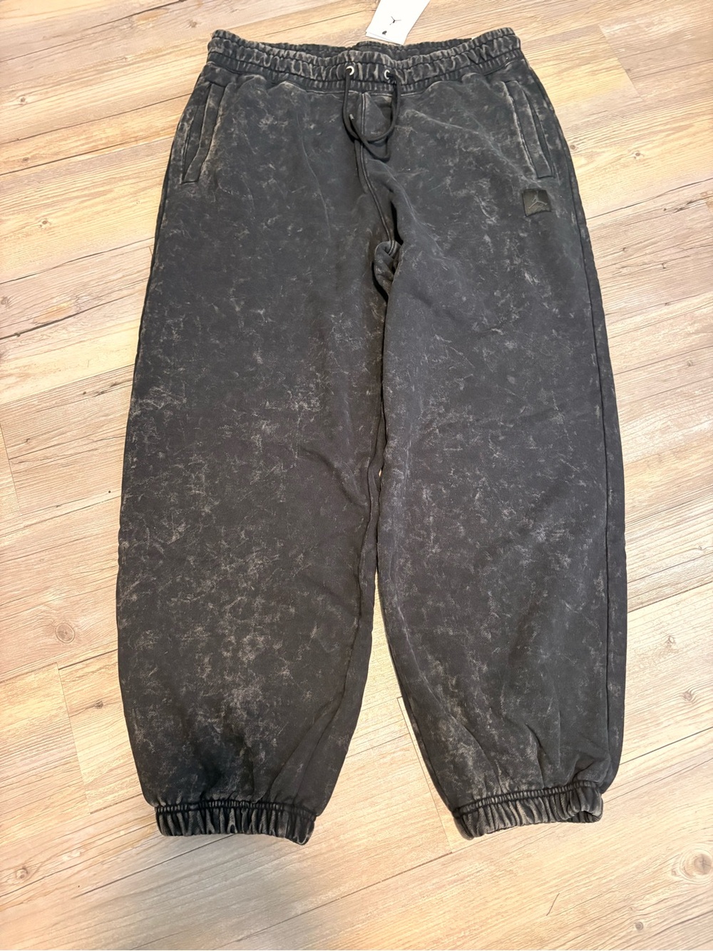 Jordan mineral washed loose fit fleece joggers large new with tags